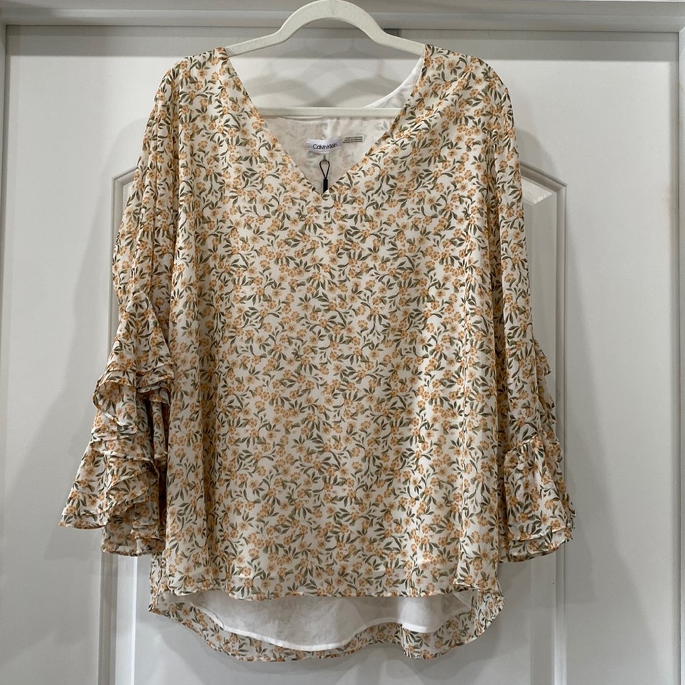 Calvin Klein Floral Blouse